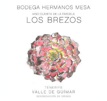 Etiqueta Vino Los Brezos de Bodega Hermanos Mesa
