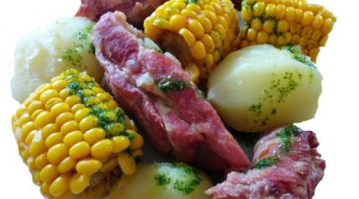 papas con costillas
